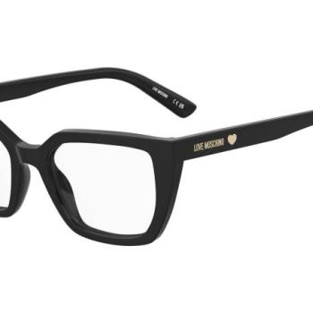 Love Moschino MOL656 807 ONE SIZE (52) Fekete Férfi Dioptriás szemüvegek kép