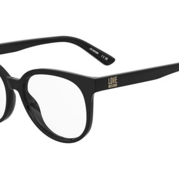 Love Moschino MOL658 807 ONE SIZE (53) Fekete Férfi Dioptriás szemüvegek kép