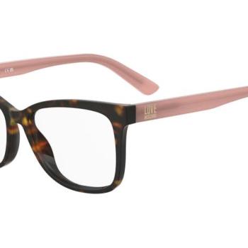 Love Moschino MOL660 086 ONE SIZE (54) Havana Férfi Dioptriás szemüvegek kép