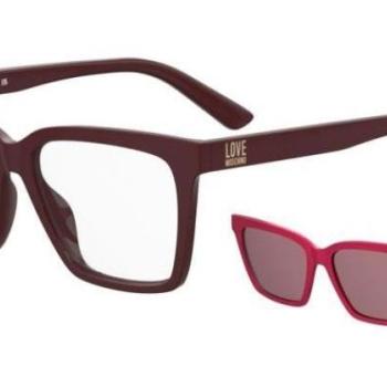 Love Moschino MOL661/C LHF/16 ONE SIZE (54) Vörös Férfi Dioptriás szemüvegek kép