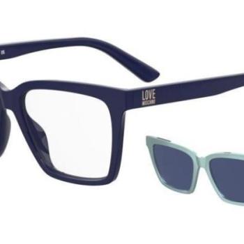 Love Moschino MOL661/C PJP/16 ONE SIZE (54) Kék Férfi Dioptriás szemüvegek kép