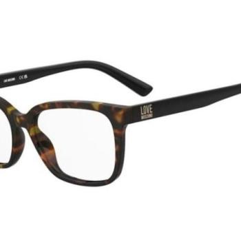 Love Moschino MOL669 086 ONE SIZE (55) Havana Férfi Dioptriás szemüvegek kép