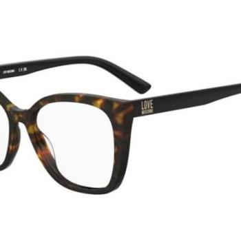 Love Moschino MOL670 086 ONE SIZE (55) Havana Férfi Dioptriás szemüvegek kép