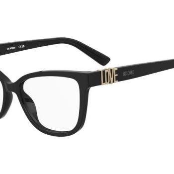 Love Moschino MOL675 807 ONE SIZE (55) Fekete Férfi Dioptriás szemüvegek kép