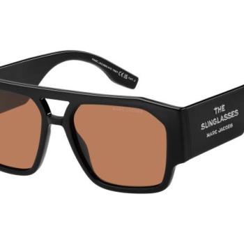 Marc Jacobs MARC860/S 8LZ/W7 ONE SIZE (55) Fekete Férfi Napszemüvegek kép