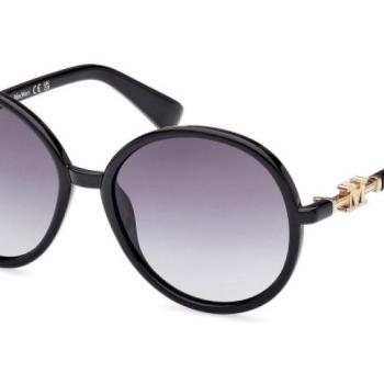 Max Mara MM0065 01B ONE SIZE (58) Fekete Férfi Napszemüvegek kép