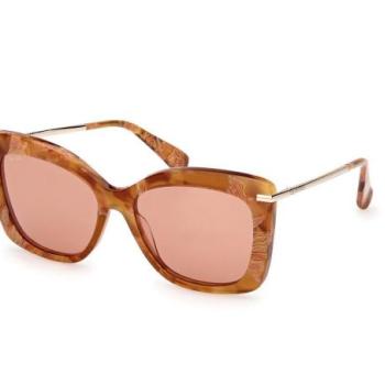 Max Mara MM0101 56E ONE SIZE (55) Havana Férfi Napszemüvegek kép