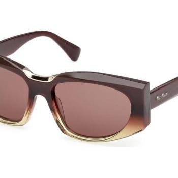 Max Mara Spark 8 MM0144 50E ONE SIZE (56) Barna Férfi Napszemüvegek kép