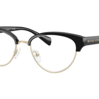 Michael Kors Curacao MK4169 3005 ONE SIZE (52) Fekete Férfi Dioptriás szemüvegek kép