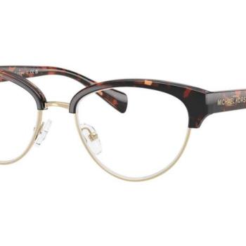Michael Kors Curacao MK4169 3006 ONE SIZE (52) Havana Férfi Dioptriás szemüvegek kép