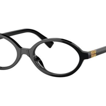 Miu Miu MU01XV 1AB1O1 ONE SIZE (50) Fekete Férfi Dioptriás szemüvegek kép