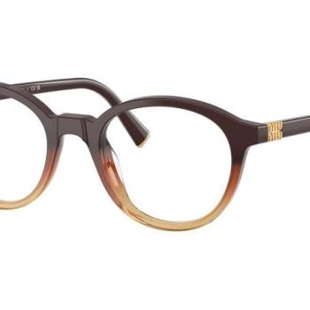 Miu Miu MU02WV 24C1O1 L (50) Barna Férfi Dioptriás szemüvegek kép