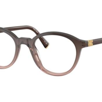 Miu Miu MU02WV 25C1O1 L (50) Barna Férfi Dioptriás szemüvegek kép