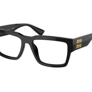 Miu Miu MU02XV 1AB1O1 L (54) Fekete Férfi Dioptriás szemüvegek kép