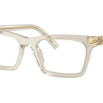 Miu Miu MU04WV 12U1O1 L (55) Bézs Férfi Dioptriás szemüvegek kép