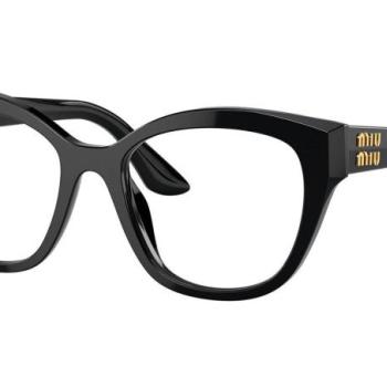 Miu Miu MU05XV 1AB1O1 L (54) Fekete Férfi Dioptriás szemüvegek kép