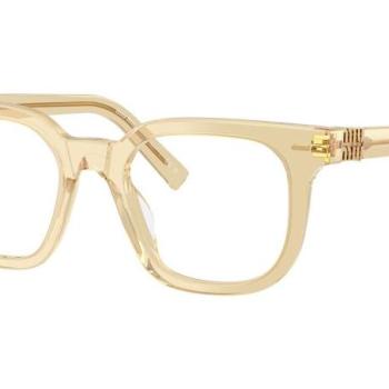 Miu Miu MU06XV 11T1O1 L (49) Bézs Férfi Dioptriás szemüvegek kép