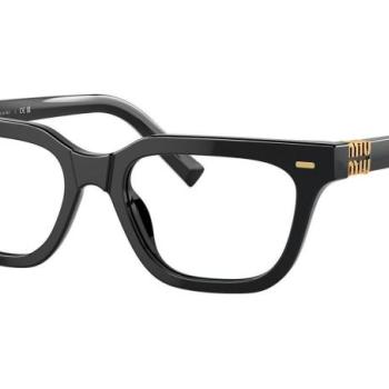 Miu Miu MU07XV 16K1O1 L (53) Fekete Férfi Dioptriás szemüvegek kép