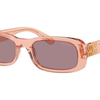 Miu Miu MU08ZS 13T06I ONE SIZE (53) Rózsaszín Férfi Napszemüvegek kép