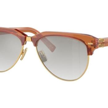 Miu Miu MU09ZS 15T8K1 ONE SIZE (57) Barna Férfi Napszemüvegek kép
