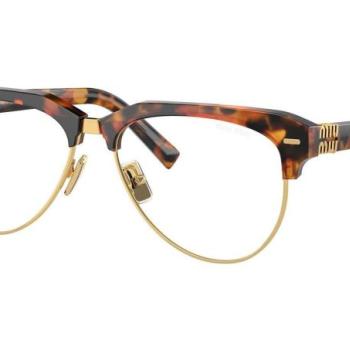 Miu Miu MU09ZS 19P08N blue-light [non-prescription] ONE SIZE (57) Havana Férfi Napszemüvegek kép