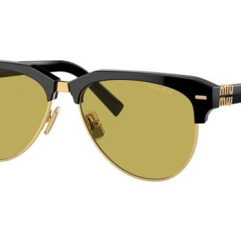 Miu Miu MU09ZS 1AB07O ONE SIZE (57) Fekete Férfi Napszemüvegek kép