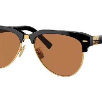 Miu Miu MU09ZS 1AB2Z1 ONE SIZE (57) Fekete Férfi Napszemüvegek kép