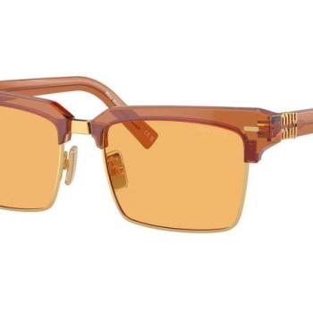 Miu Miu MU10ZS 15T0B7 ONE SIZE (54) Barna Férfi Napszemüvegek kép