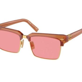 Miu Miu MU10ZS 15T1D0 ONE SIZE (54) Barna Férfi Napszemüvegek kép