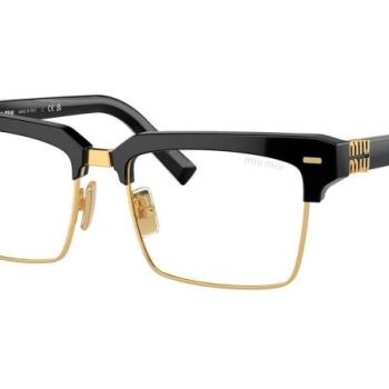 Miu Miu MU10ZS 1AB08N blue-light [non-prescription] ONE SIZE (54) Fekete Férfi Napszemüvegek kép