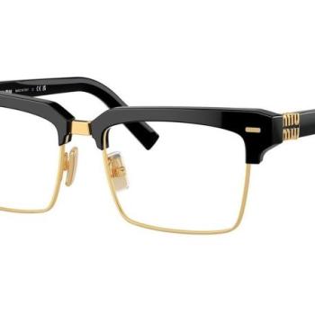 Miu Miu MU11XV 16K1O1 ONE SIZE (54) Fekete Férfi Dioptriás szemüvegek kép