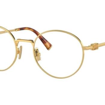Miu Miu MU52XV 5AK1O1 L (52) Arany Férfi Dioptriás szemüvegek kép