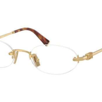 Miu Miu MU53WV 5AK1O1 M (51) Arany Férfi Dioptriás szemüvegek kép