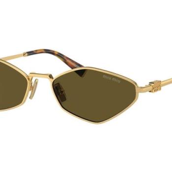 Miu Miu MU56ZS 5AK09Z ONE SIZE (56) Arany Férfi Napszemüvegek kép