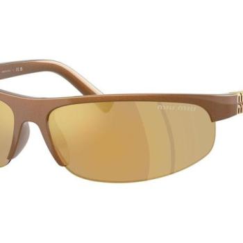 Miu Miu MUA02S 16Y8G1 ONE SIZE (70) Barna Férfi Napszemüvegek kép