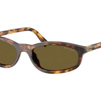 Miu Miu MUA06S 14L09Z ONE SIZE (54) Havana Férfi Napszemüvegek kép