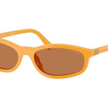 Miu Miu MUA06S 22D90Q ONE SIZE (54) Narancssárga Férfi Napszemüvegek kép