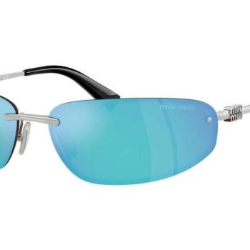 Miu Miu MUA50S 1BC10K ONE SIZE (68) Ezüst Férfi Napszemüvegek kép