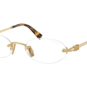 Miu Miu MUA54S 5AK08N blue-light [non-prescription] ONE SIZE (51) Arany Férfi Napszemüvegek kép