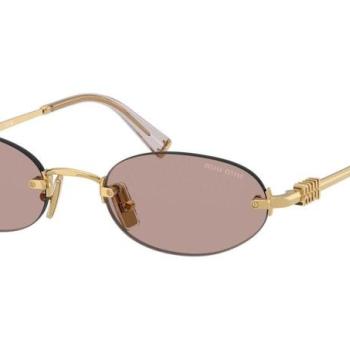 Miu Miu MUA54S 5AK20I ONE SIZE (51) Arany Férfi Napszemüvegek kép