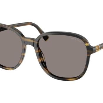 Miu Miu MUB01S 25E80Q ONE SIZE (58) Havana Férfi Napszemüvegek kép