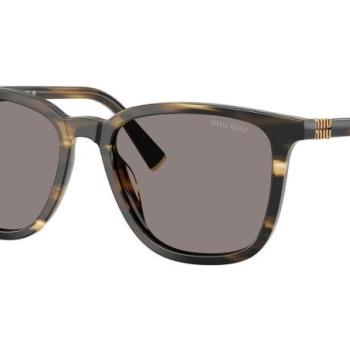 Miu Miu MUB03S 25E80Q ONE SIZE (53) Havana Férfi Napszemüvegek kép