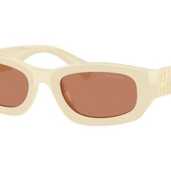 Miu Miu MUB04S 21D90Q ONE SIZE (53) Fehér Férfi Napszemüvegek kép
