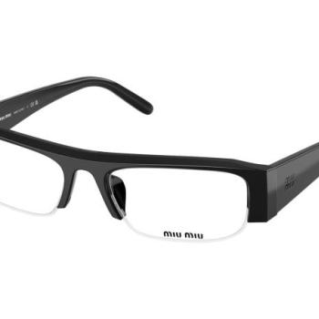 Miu Miu MUB07S 16K08N ONE SIZE (51) Fekete Férfi Napszemüvegek kép