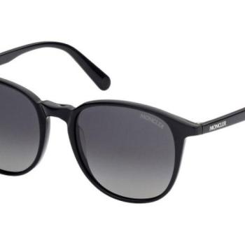 Moncler ML0189 05D Polarized ONE SIZE (52) Fekete Unisex Napszemüvegek kép