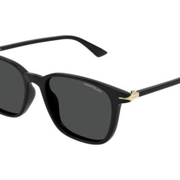 Mont Blanc MB0338S 001 ONE SIZE (52) Fekete Női Napszemüvegek kép