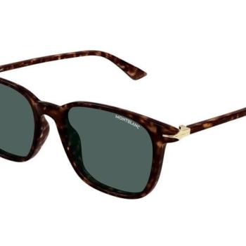 Mont Blanc MB0338S 002 ONE SIZE (52) Havana Női Napszemüvegek kép