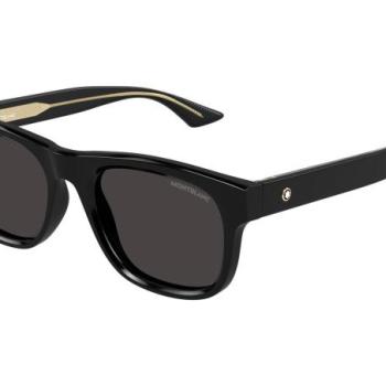 Mont Blanc MB0421S 001 ONE SIZE (53) Fekete Női Napszemüvegek kép