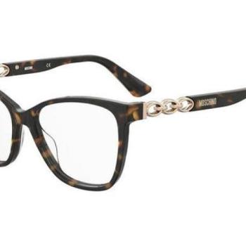 Moschino MOS588 086 L (55) Havana Férfi Dioptriás szemüvegek kép