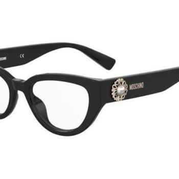 Moschino MOS631 807 ONE SIZE (52) Fekete Férfi Dioptriás szemüvegek kép